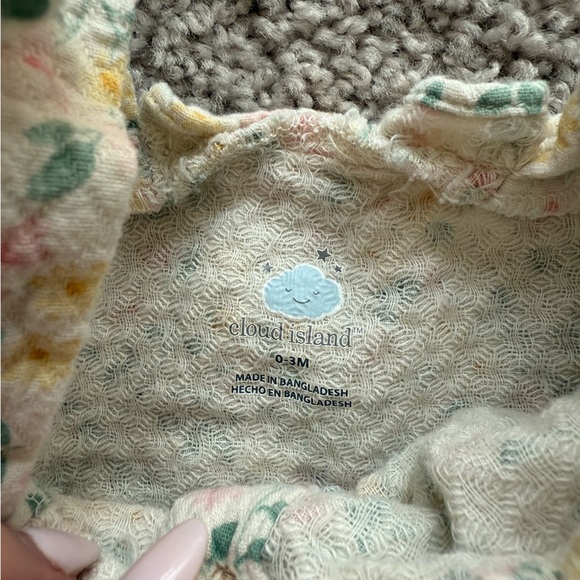 Floral Peplum Top & Bloomer Set - Picture 3 of 3